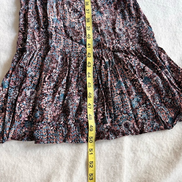 Anthropologie Maeve Ansonia Ruffled Wide Leg Jumpsuit  Size 4 - Picture 6 of 12